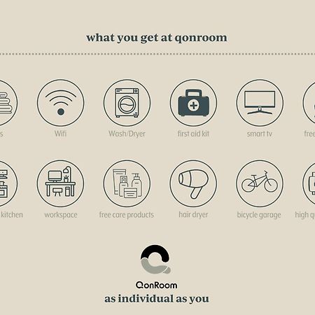 Qonroom - As Individual As You - Minden Kaiserstrasse Ngoại thất bức ảnh